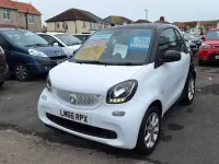 Used Smart ForTwo Coupé Passion 71 HP (52 kW) 2016 White Coupe