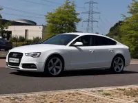 Used Audi A5 Black Edition 225 HP (165 kW) 2014 White Coupe