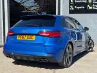 Usado Audi S3 Sportback Black Edition 2017 Azul Citadino
