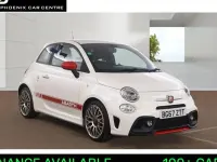 Used Abarth 595 145 HP (106 kW) 2017 Ghiaccio white Hatchback