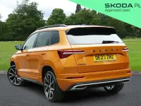 Used Skoda Karoq SportLine 147 HP (108 kW) 2023 Orange SUV