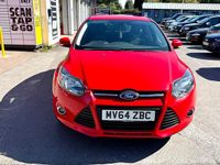 Used Ford Focus Zetec 125 HP (91 kW) 2014 Red Hatchback