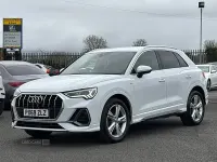 Used Audi Q3 S-Line 150 HP (110 kW) 2020 White SUV