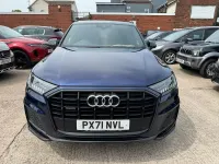 Used Audi Q7 Black Edition 286 HP (210 kW) 2021 Blue SUV