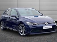 Used VW Golf VII R-line 150 HP (110 kW) 2021 Blue Hatchback