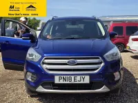 Used Ford Kuga Titanium 182 HP (133 kW) 2018 Blue SUV