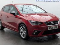 Used Seat Ibiza FR 80 HP (58 kW) 2021 Red Hatchback