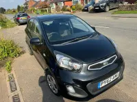 Used Kia Picanto Air 68 HP (50 kW) 2012 Black Hatchback