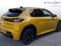 Used Peugeot 208 GT 99 HP (72 kW) 2023 Yellow Hatchback