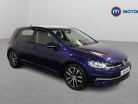 Used VW Golf VII Edition 150 HP (110 kW) 2019 Blue Hatchback