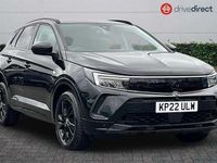 Used Vauxhall Grandland X SRi 131 HP (96 kW) 2021 Black SUV