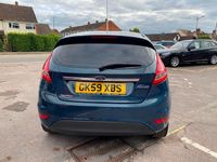 Used Ford Fiesta Zetec 96 HP (70 kW) 2009 Green Hatchback