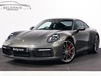 Used Porsche 911 Carrera S 450 HP (330 kW) 2023 Aventurine green metallic w/ black leather (crayon Coupe