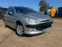 Used Peugeot 206 60 HP (44 kW) 2003 Silver Hatchback