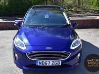 Used Ford Fiesta Titanium 2018 Blue Hatchback