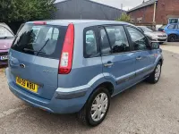 Used Ford Fusion Style 80 HP (58 kW) 2009 Blue Hatchback