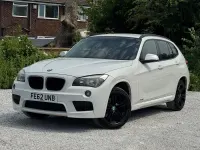 Used BMW X1 M Sport 184 HP (135 kW) 2012 White SUV