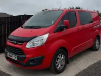 Used Ford Transit Custom Limited 125 HP (91 kW) 2014 Red Van
