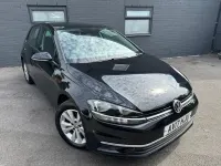 Used VW Golf VII SE 115 HP (84 kW) 2017 Black Hatchback