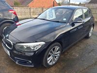 Used BMW 120 Sport Line 2016 Black Hatchback