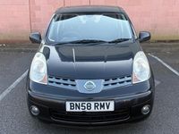 Used Nissan Note Acenta 2008 Black Hatchback