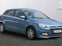 Used Hyundai i20 SE 84 HP (61 kW) 2016 Blue Hatchback