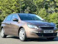 Used Peugeot 308 Active 120 HP (88 kW) 2015 Brown Hatchback
