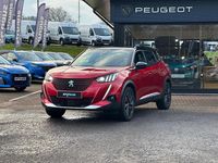 Used Peugeot e-2008 Premium 100 kW (136 HP) 2021 Red SUV