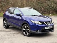 Used Nissan Qashqai N-TEC 2015 Blue SUV