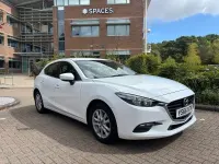 Used Mazda 3 165 HP (121 kW) 2016 White Hatchback