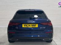Used Audi A3 S-Line 110 HP (80 kW) 2024 Blue Hatchback