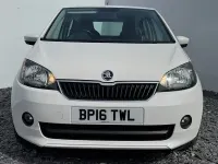 Used Skoda Citigo SE L 75 HP (55 kW) 2016 White Hatchback