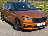 Used Skoda Fabia Monte Carlo 113 HP (83 kW) 2024 Phoenix orange metallic black magic pearl effect Hatchback