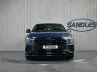 Used Audi Q8 S-Line 286 HP (210 kW) 2019 Blue SUV