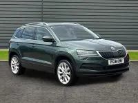 Used Skoda Karoq 150 HP (110 kW) 2018 Green SUV