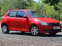 Used Skoda Fabia 2015 Red Hatchback