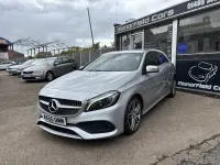 Used Mercedes A200 AMG line 136 HP (100 kW) 2015 Silver Hatchback