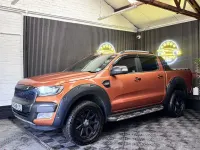 Used Ford Ranger Wildtrack 200 HP (147 kW) 2018 Orange Pickup