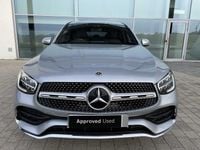 Used Mercedes GLC300e AMG line 2023 Silver Coupe