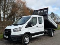 Used Ford Transit 130 HP (95 kW) 2023 White Cabriolet