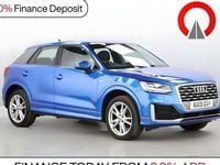 Used Audi Q2 S-Line 150 HP (110 kW) 2019 Blue SUV