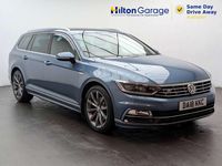 Used VW Passat R-line 220 HP (161 kW) 2018 Blue Estate