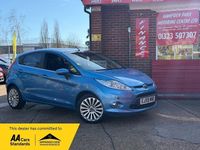 Used Ford Fiesta Titanium 2009 Blue Hatchback