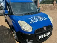 Used Fiat Doblò 85 HP (62 kW) 2010 Blue MPV