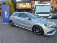 Used Mercedes A180 AMG line 109 HP (80 kW) 2017 Silver Hatchback