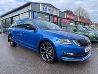 Used Skoda Octavia SportLine 150 HP (110 kW) 2019 Blue Estate