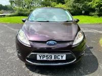 Used Ford Fiesta Zetec 96 HP (70 kW) 2009 Red Hatchback