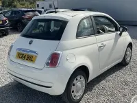 Used Fiat 500 Pop 69 HP (50 kW) 2014 White Hatchback