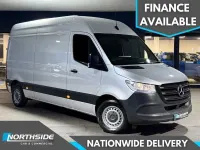 Begagnad Mercedes Sprinter Premium 148 HK (108 kW) 2023 Silver Van