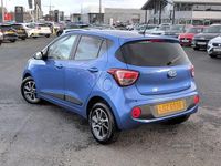 Used Hyundai i10 GO! 66 HP (48 kW) 2018 Blue Hatchback